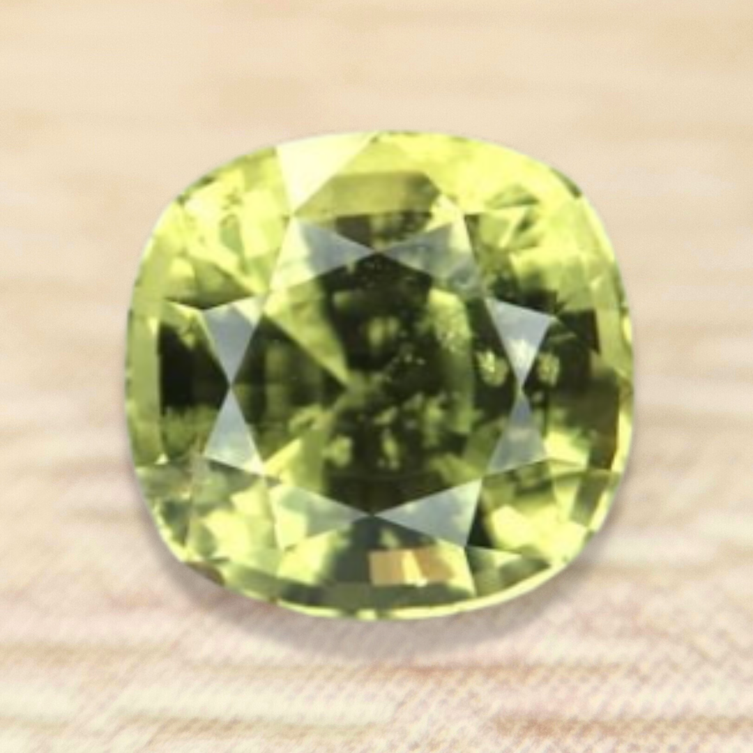 1.64ct Cushion Mixed Cut Sapphire