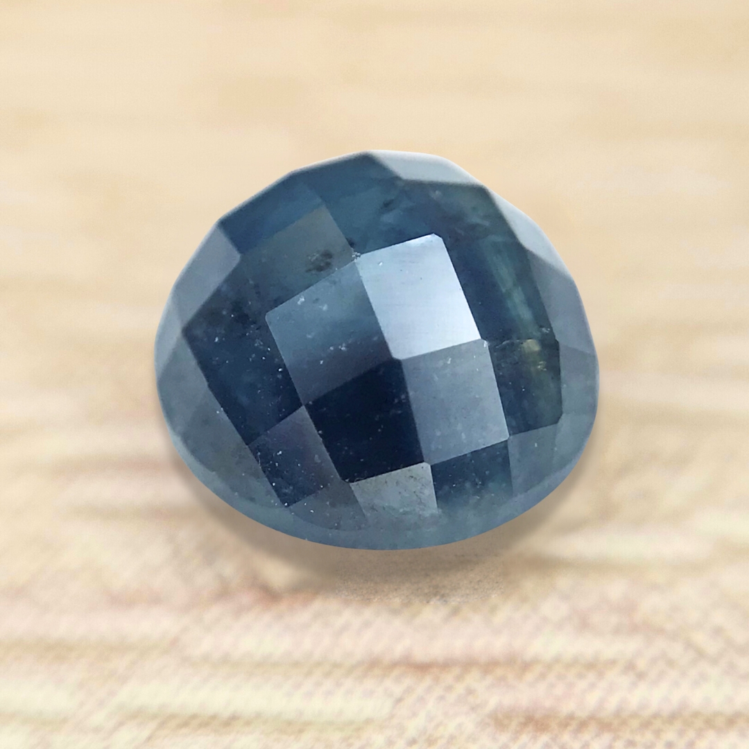 1.86ct Round Checker Cut Sapphire 1.86ct Round Checker Cut Sapphire