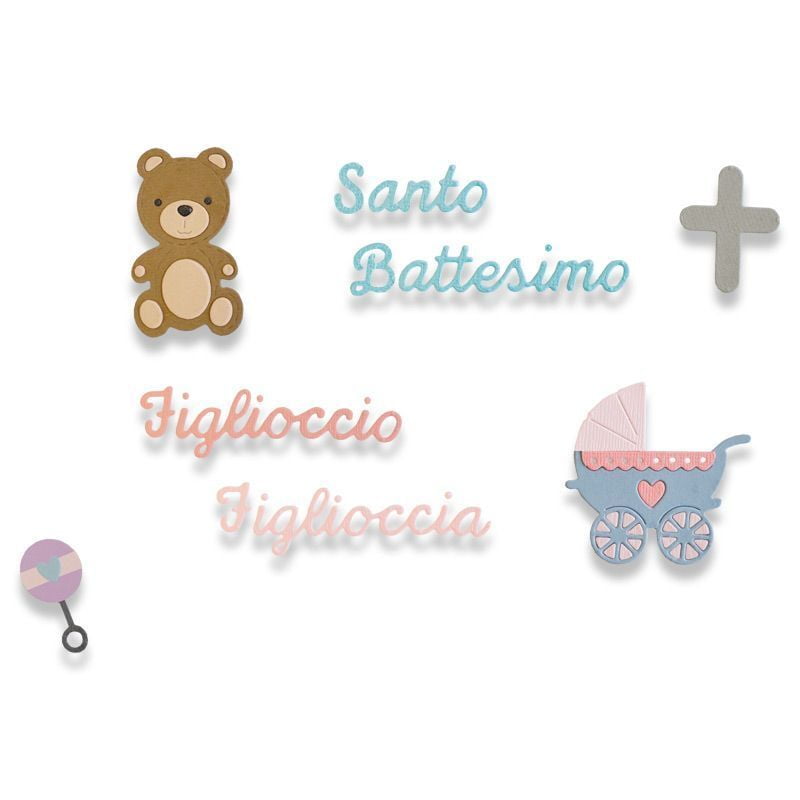 Fustella per Carta - Santo Battesimo, 17510