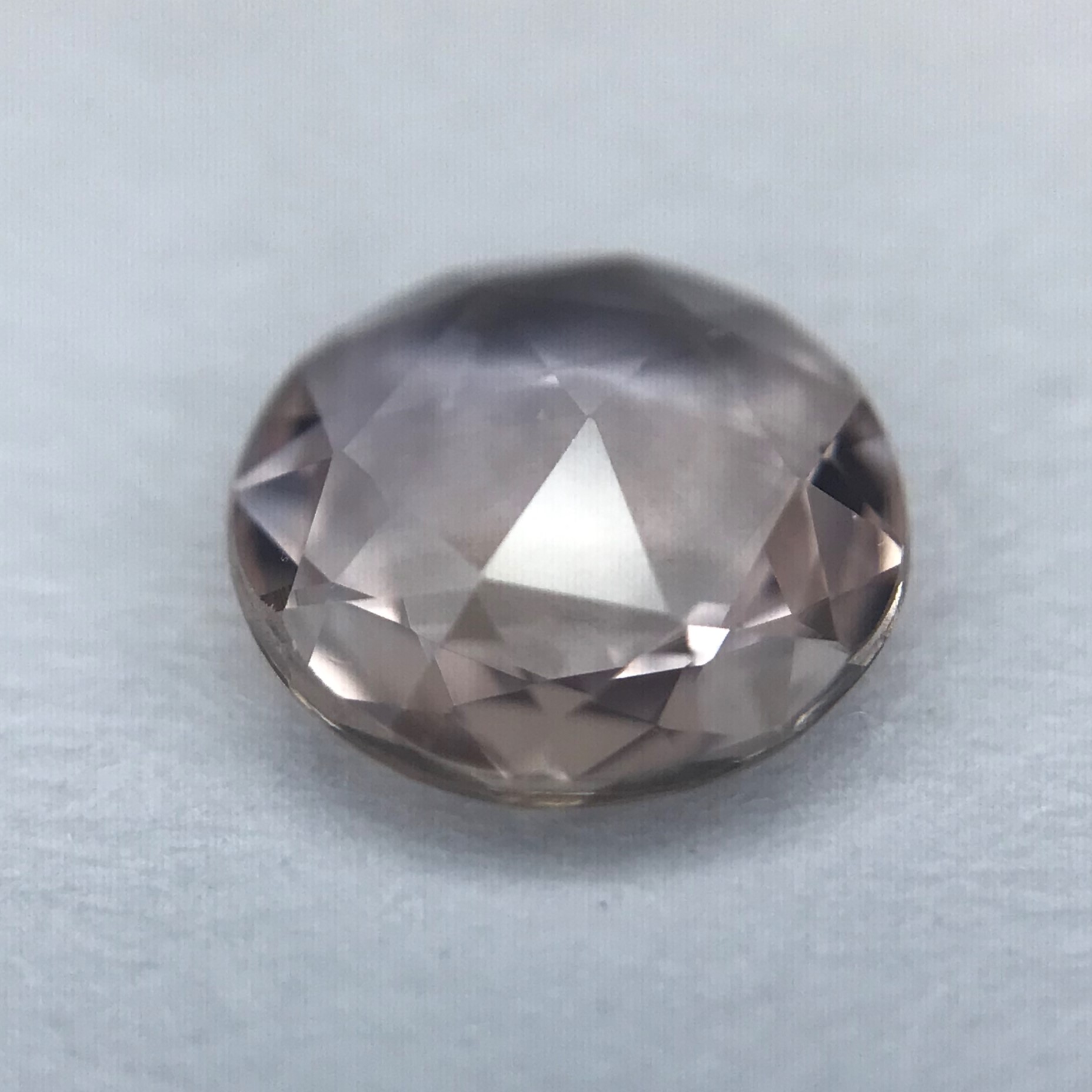 1.00ct Round Rose Cut Sapphire