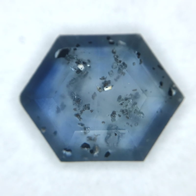 6.14ct Hexagon Step Cut Sapphire 6.14ct Hexagon Step Cut Sapphire