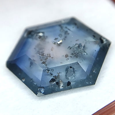6.14ct Hexagon Step Cut Sapphire 6.14ct Hexagon Step Cut Sapphire