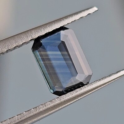 0.63ct Octagon Step Cut Sapphire