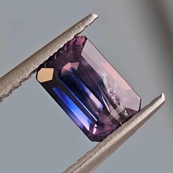 1.20ct Octagon Step Cut Sapphire