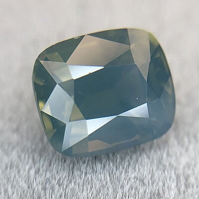 2.02ct Cushion Mixed Cut Sapphire