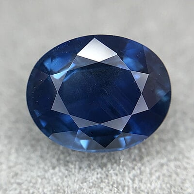 2.70ct Oval Mixed Cut Sapphire