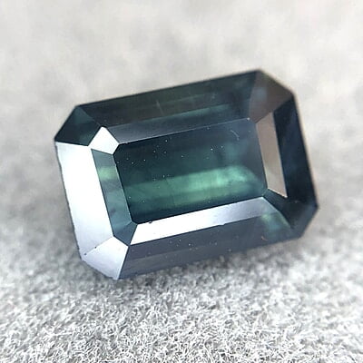 1.23ct Octagon Step Cut Sapphire