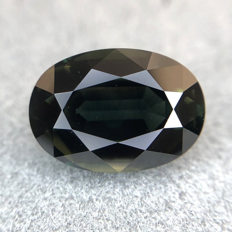 2.90ct Oval Mixed Cut Sapphire