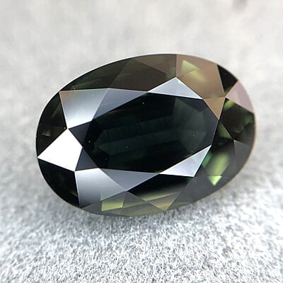 2.90ct Oval Mixed Cut Sapphire
