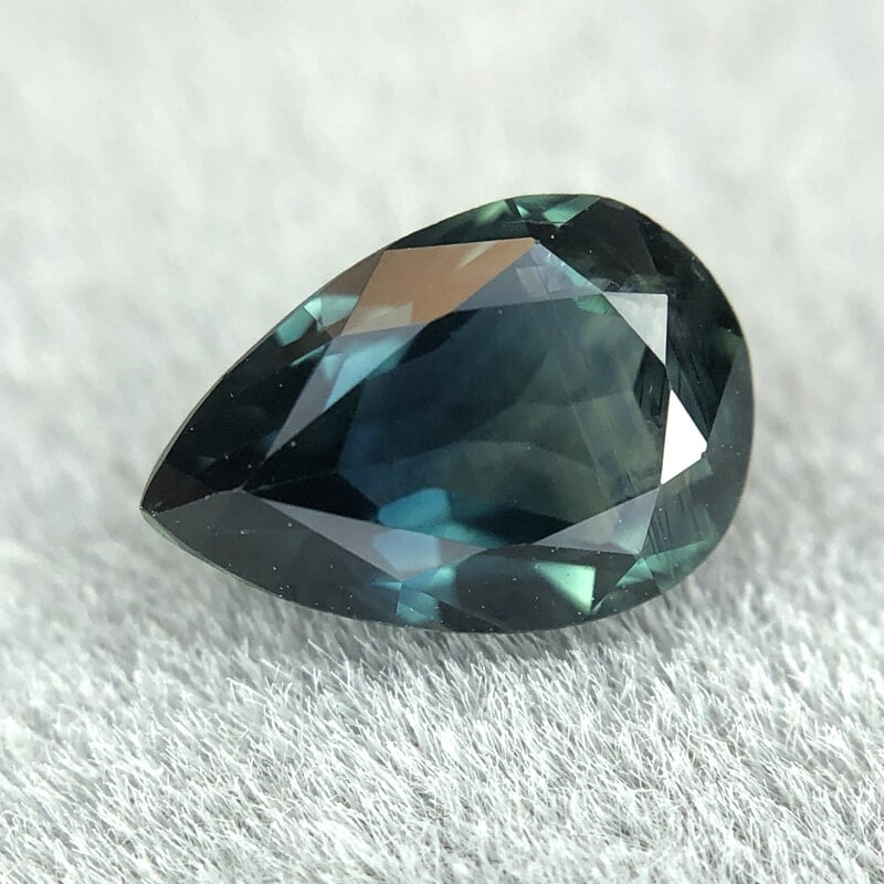 0.80ct Pear Mixed Cut Sapphire 0.80ct Pear Mixed Cut Sapphire