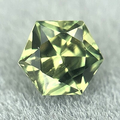 0.61ct Hexagon Mixed Cut Sapphire 0.61ct Hexagon Mixed Cut Sapphire