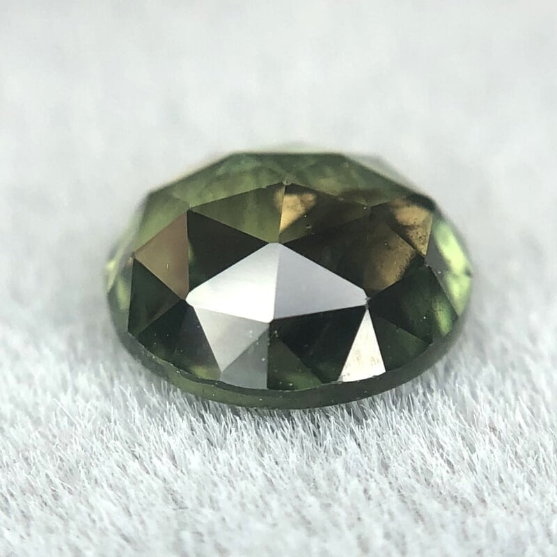 1.02ct Round Rose Cut Sapphire 1.02ct Round Rose Cut Sapphire