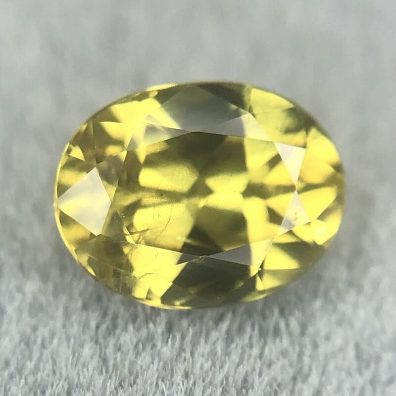 0.73ct Oval Mixed Cut Sapphire