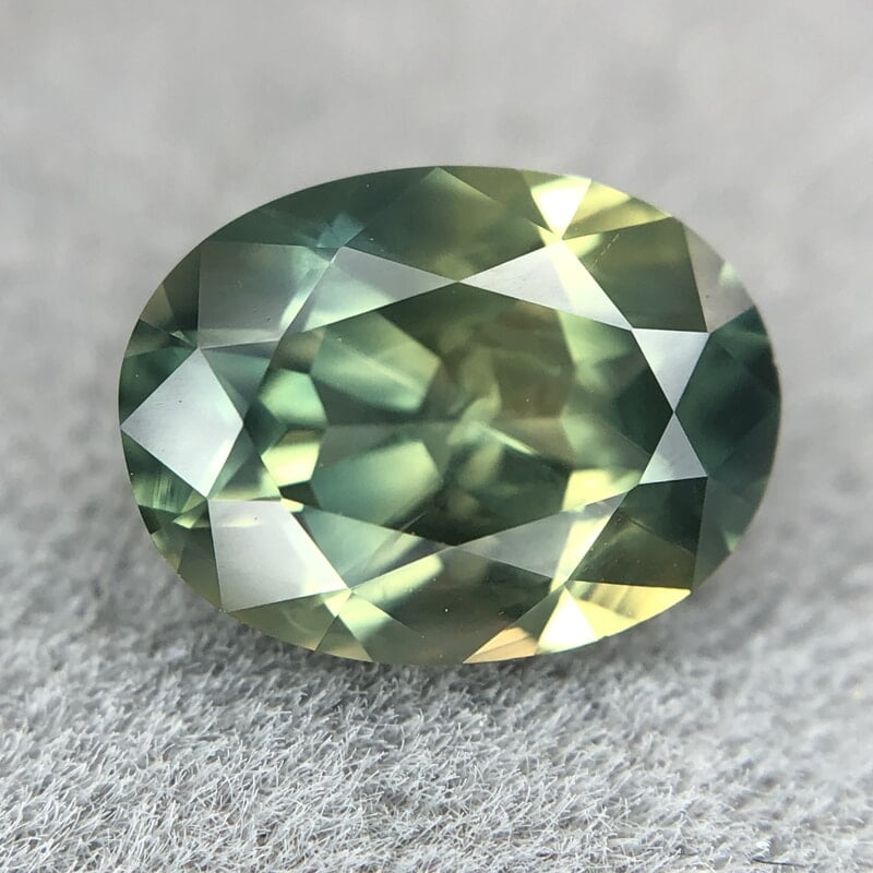 1.60ct Oval Mixed Cut Sapphire 1.60ct Oval Mixed Cut Sapphire