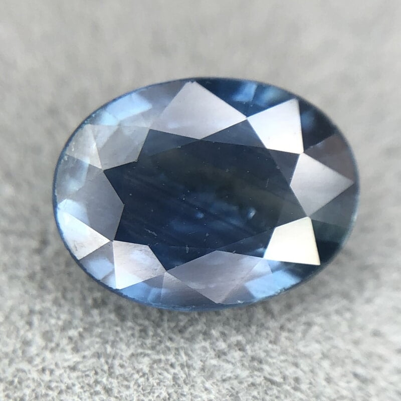 1.40ct Oval Mixed Cut Sapphire