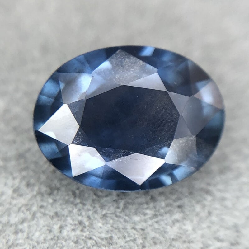 1.40ct Oval Mixed Cut Sapphire 1.40ct Oval Mixed Cut Sapphire