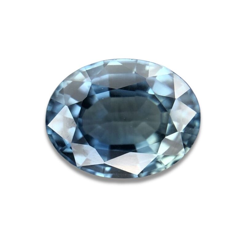 1.52ct Oval Mixed Cut Sapphire