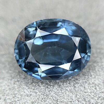1.64ct Oval Mixed Cut Sapphire