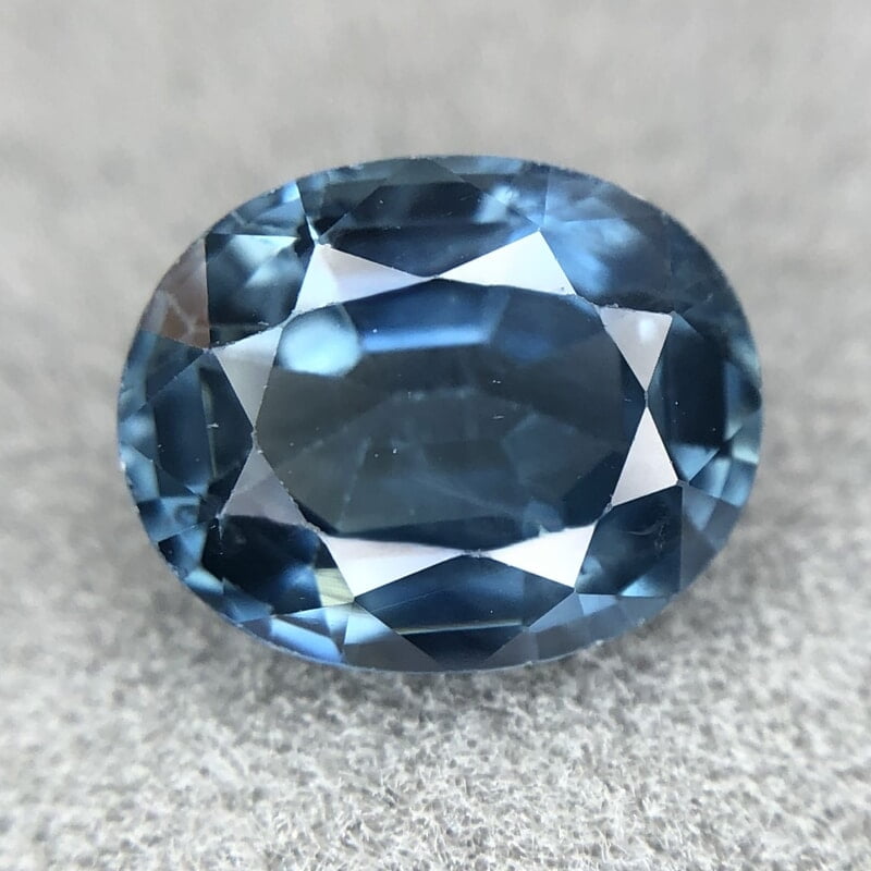 1.64ct Oval Mixed Cut Sapphire