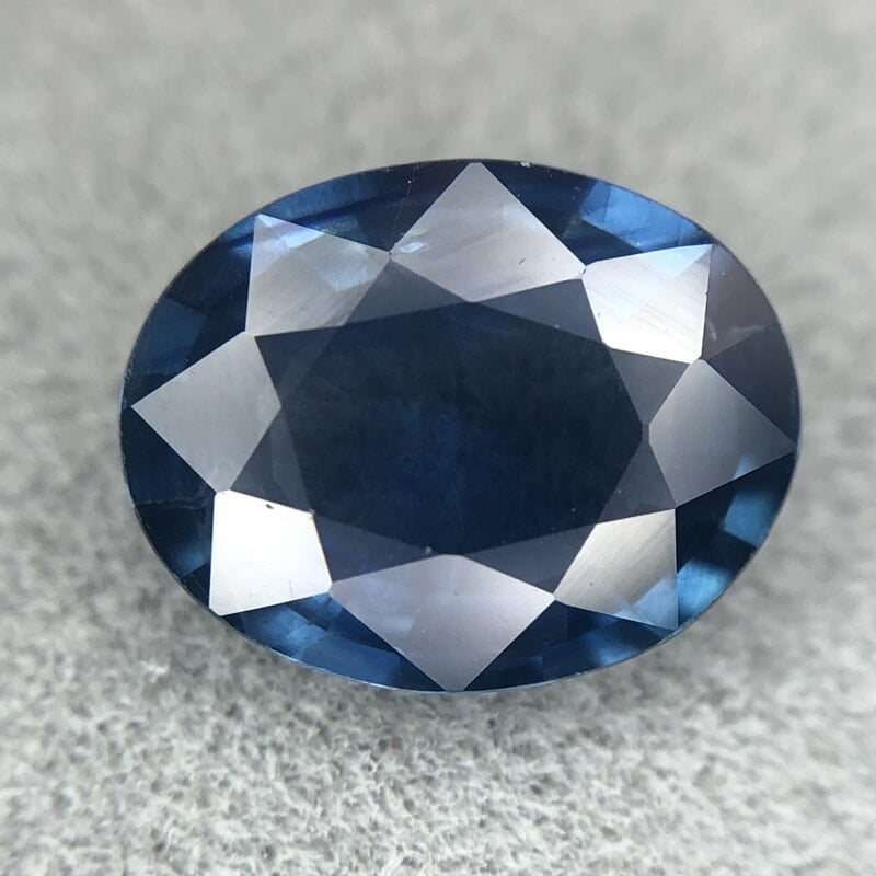1.76ct Oval Mixed Cut Sapphire