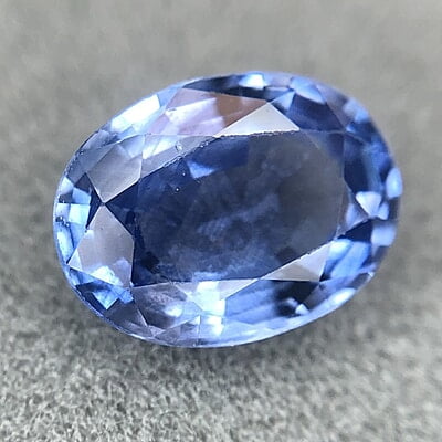 1.37ct Oval Mixed Cut Sapphire