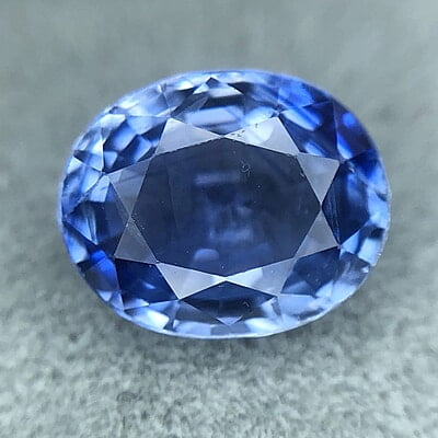 1.63ct Oval Mixed Cut Sapphire