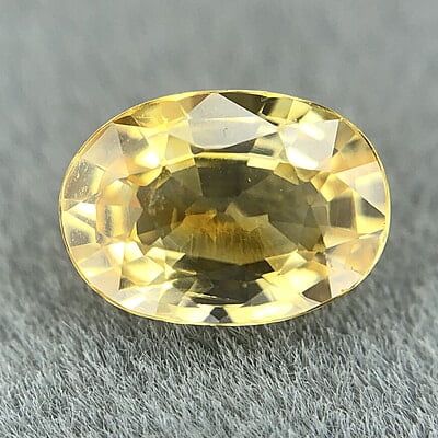 1.07ct Oval Mixed Cut Sapphire