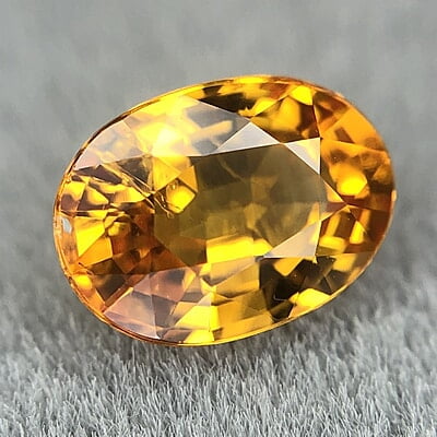 1.09ct Oval Mixed Cut Sapphire