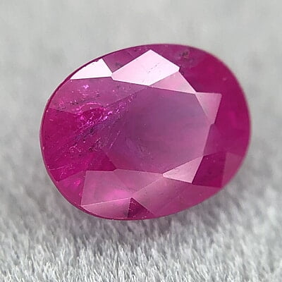 1.14ct Oval Mixed Cut Ruby