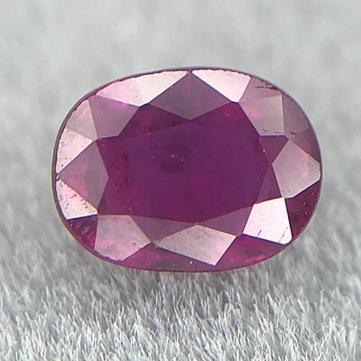 0.53ct Oval Mixed Cut Ruby