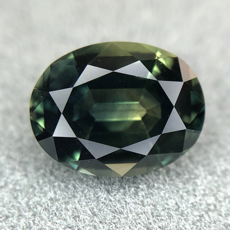 1.55ct Oval Mixed Cut Sapphire 1.55ct Oval Mixed Cut Sapphire