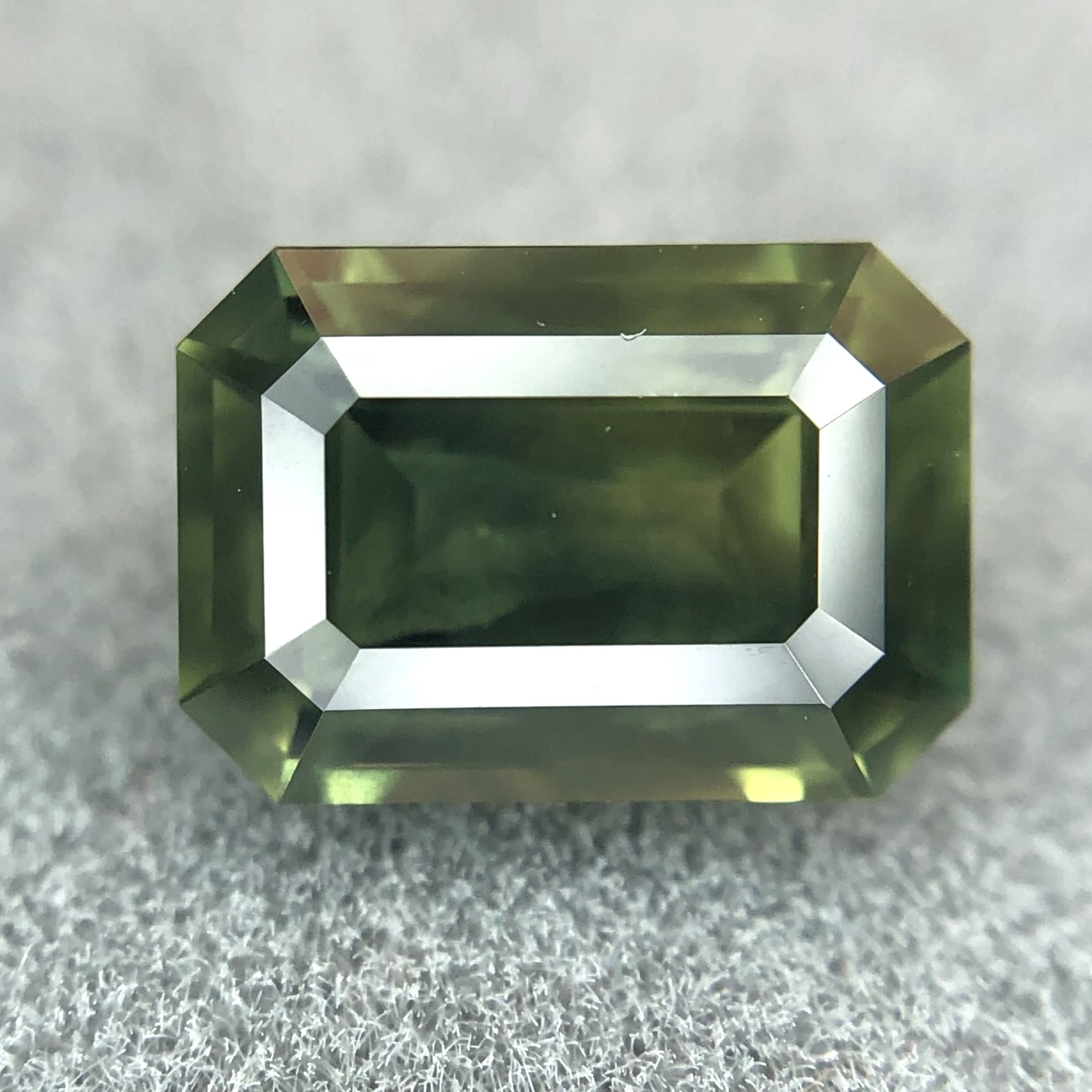 1.28ct Octagon Step Cut Sapphire