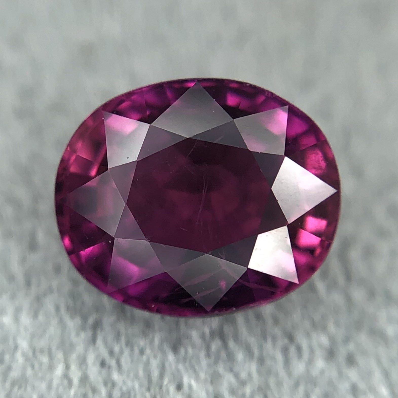 1.44ct Oval Mixed Cut Ruby