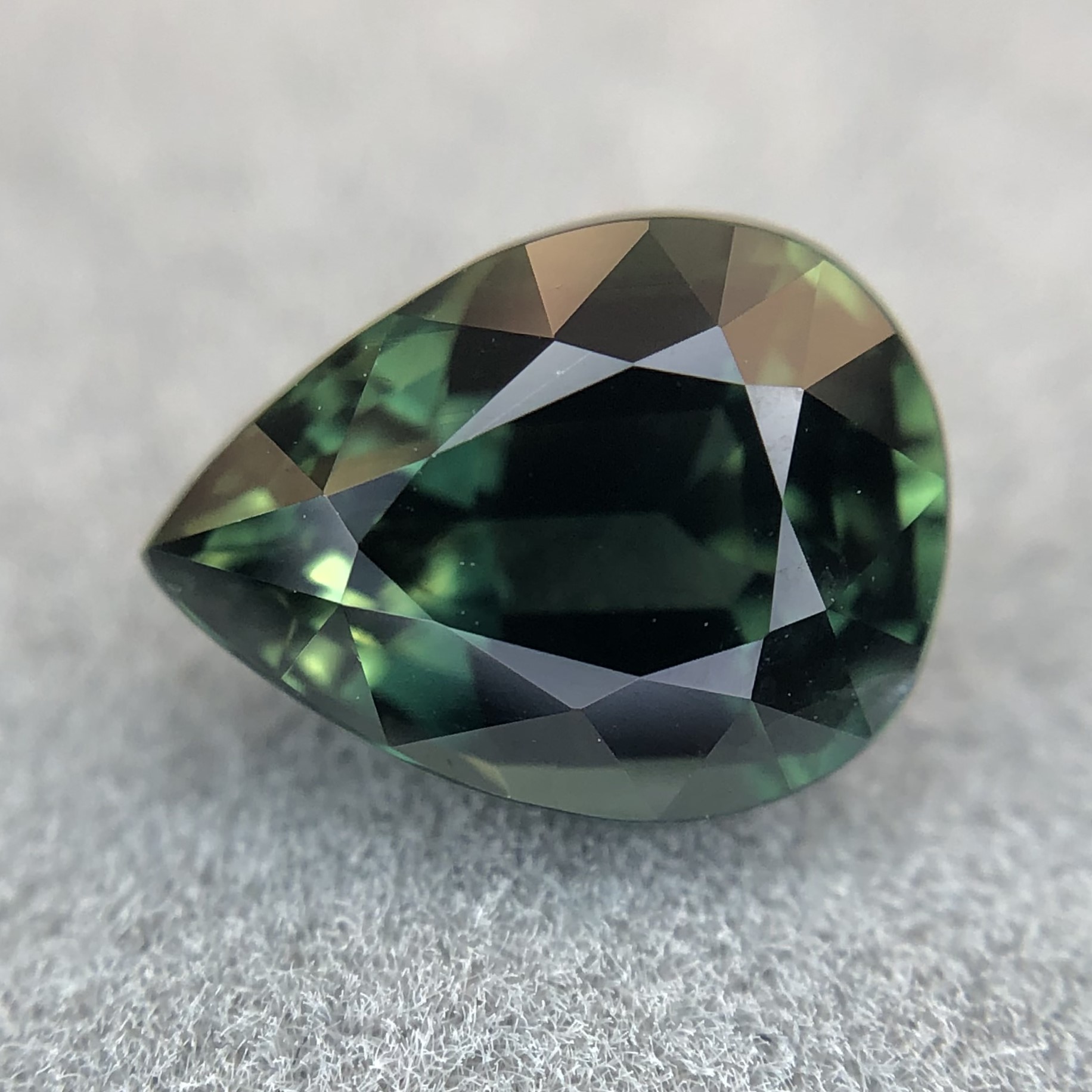 2.04ct Pear Mixed Cut Sapphire