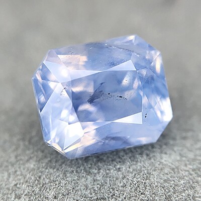 2.12ct Radiant Brilliant Cut Sapphire