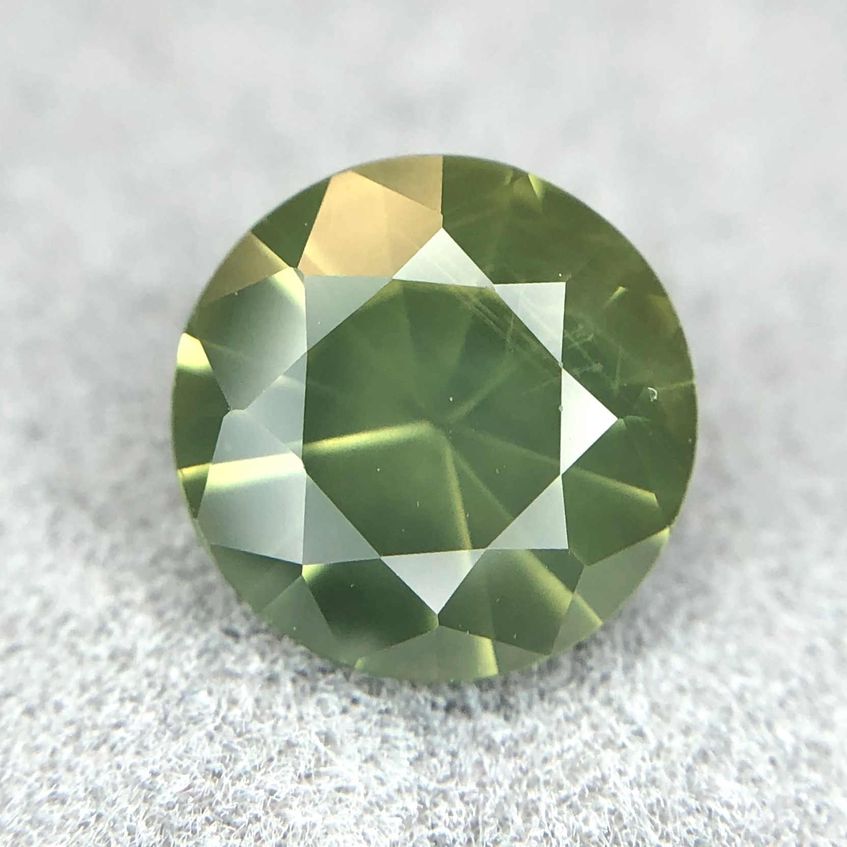 1.28ct Round Brilliant Cut Sapphire