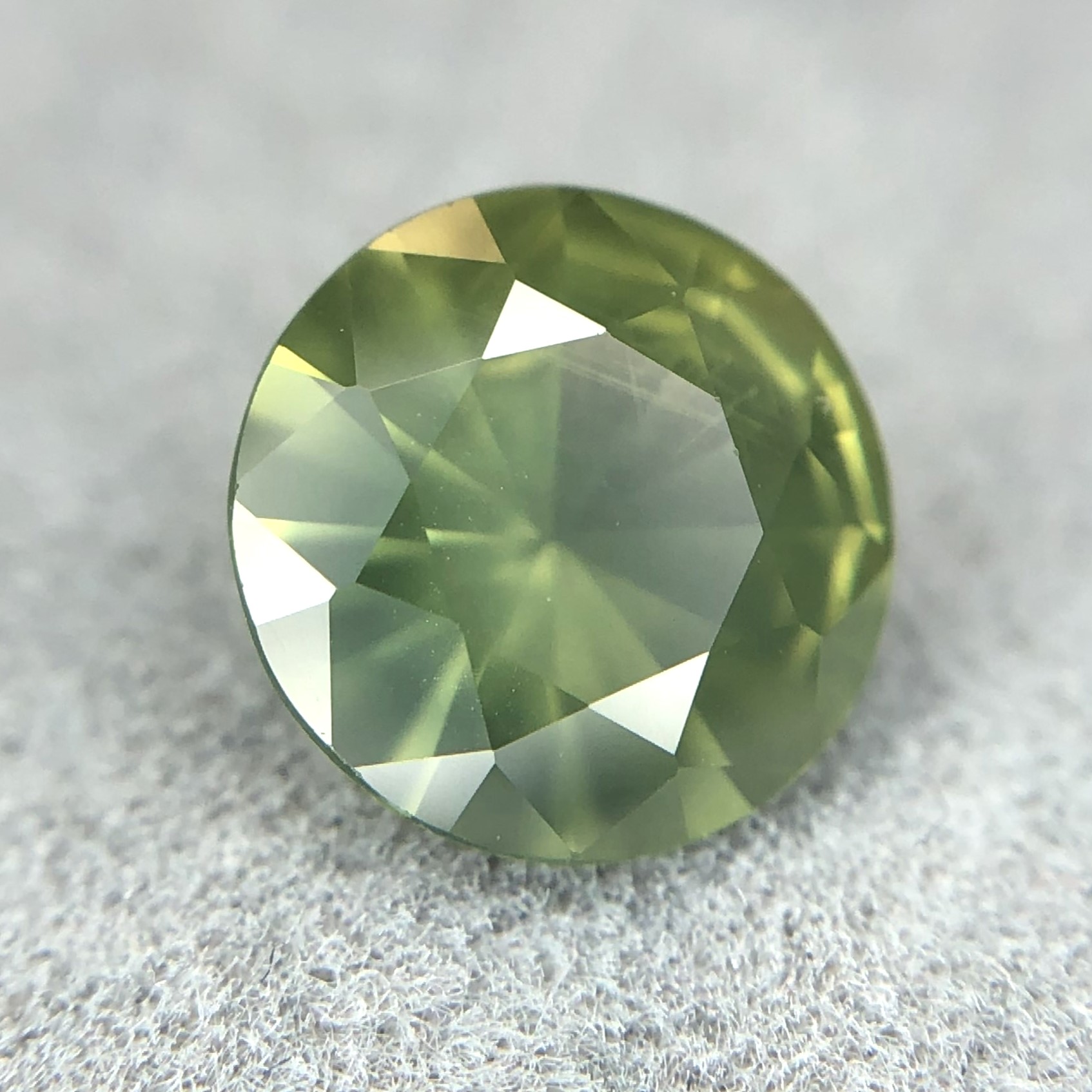 1.28ct Round Brilliant Cut Sapphire