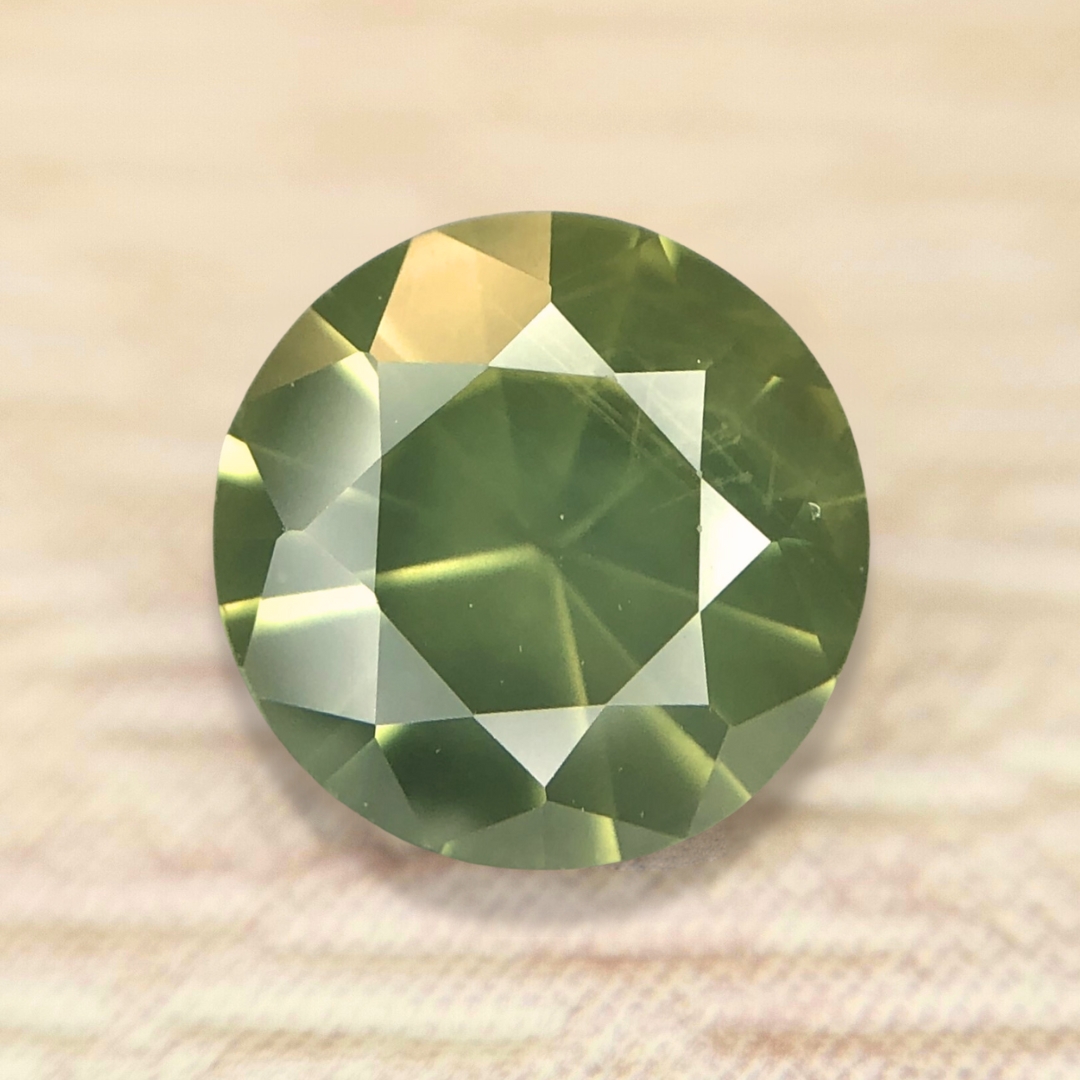 1.28ct Round Brilliant Cut Sapphire