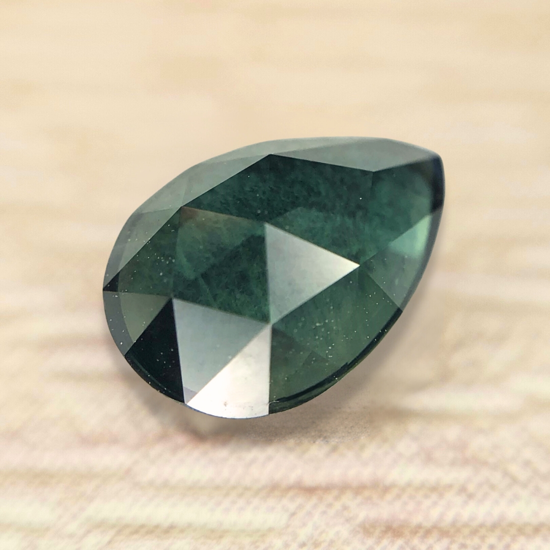 1.65ct Pear Rose Cut Sapphire 1.65ct Pear Rose Cut Sapphire