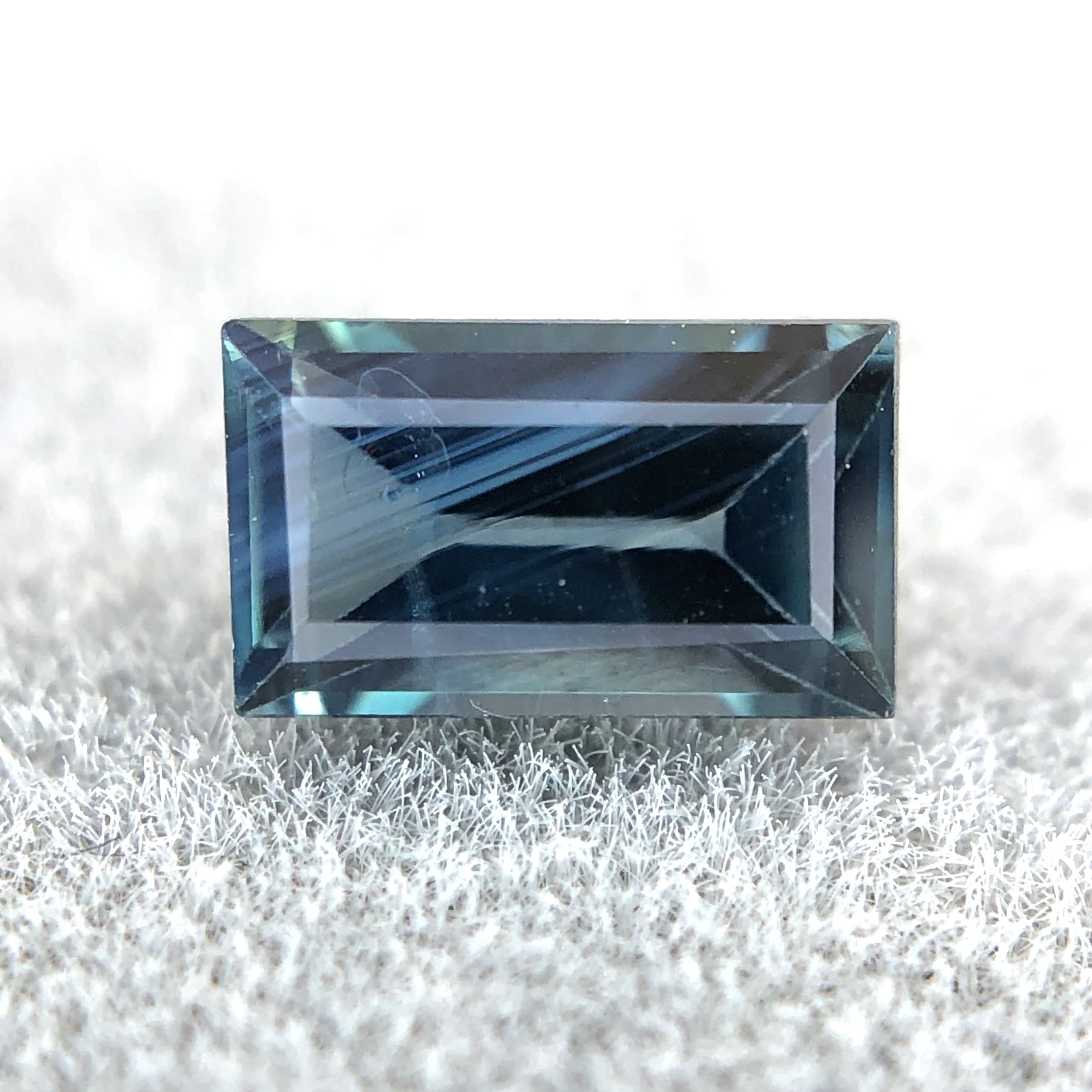 0.37ct Baguette Step Cut Sapphire