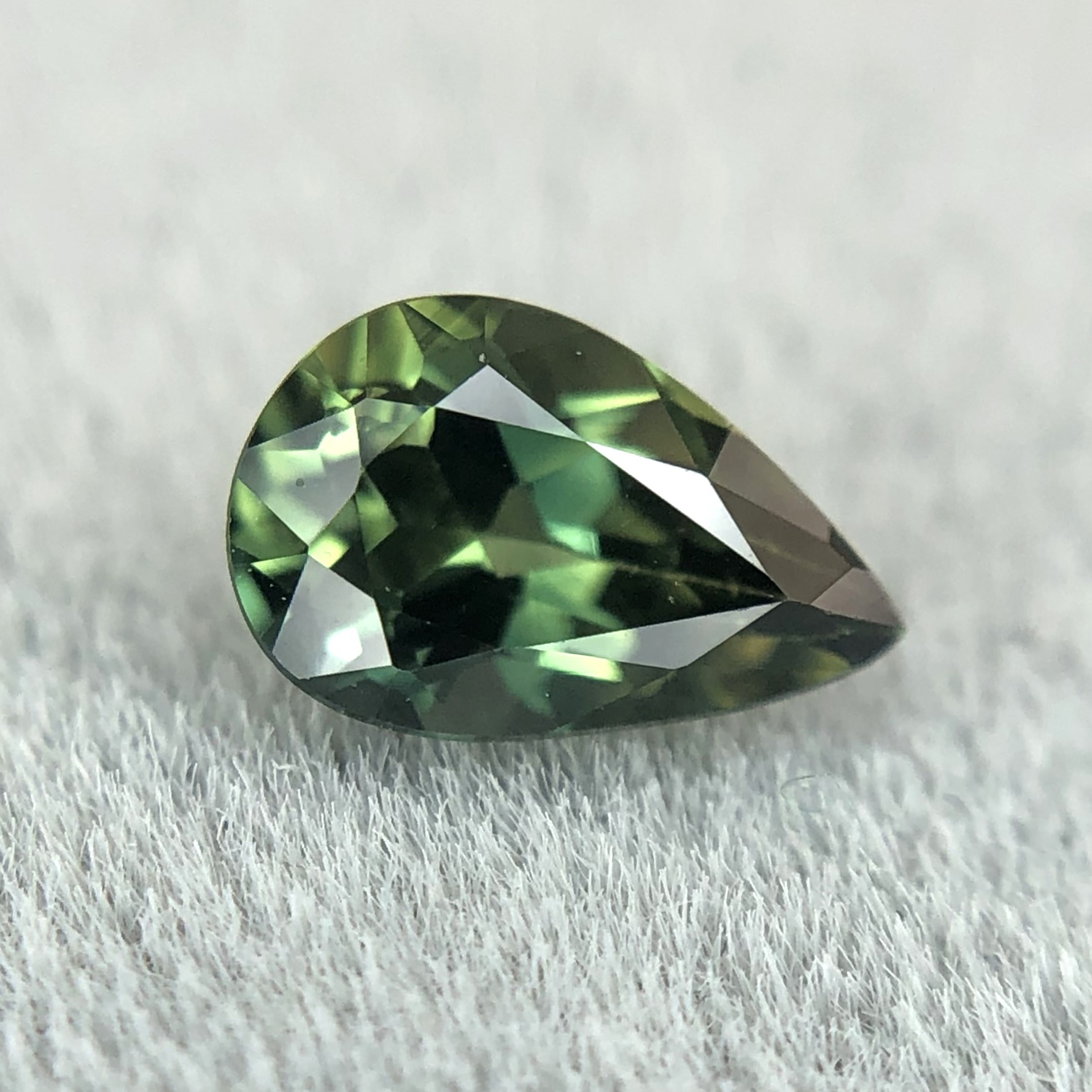 0.48ct Pear Mixed Cut Sapphire