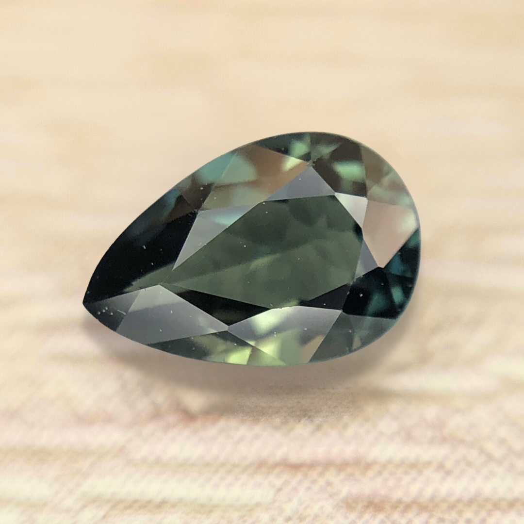 0.50ct Pear Mixed Cut Sapphire