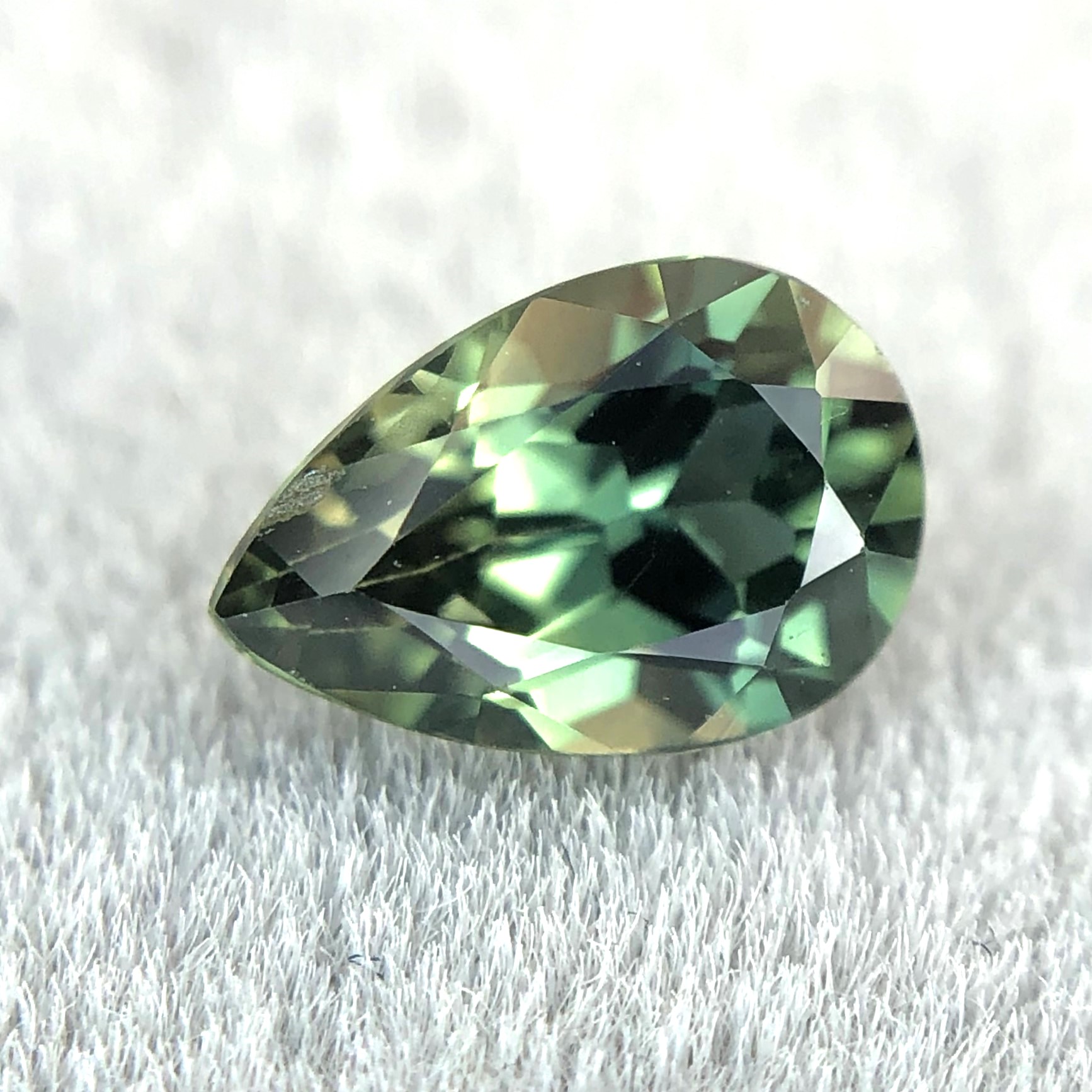 0.52ct Pear Mixed Cut Sapphire 0.52ct Pear Mixed Cut Sapphire