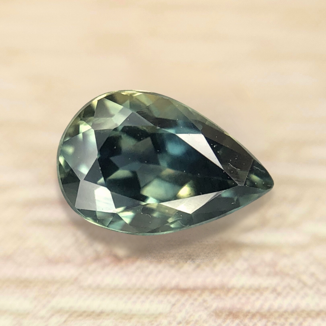 0.56ct Pear Mixed Cut Sapphire