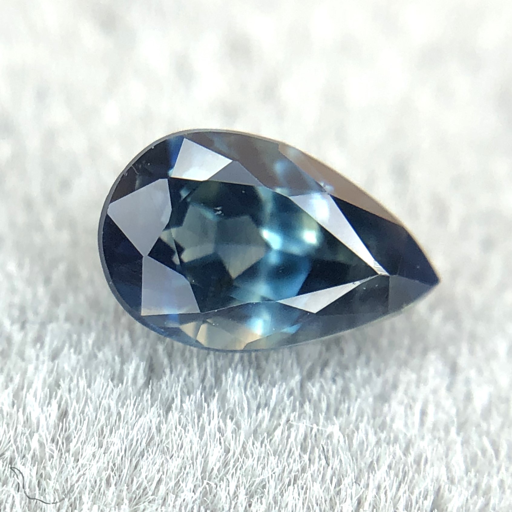 0.46ct Pear Mixed Cut Sapphire