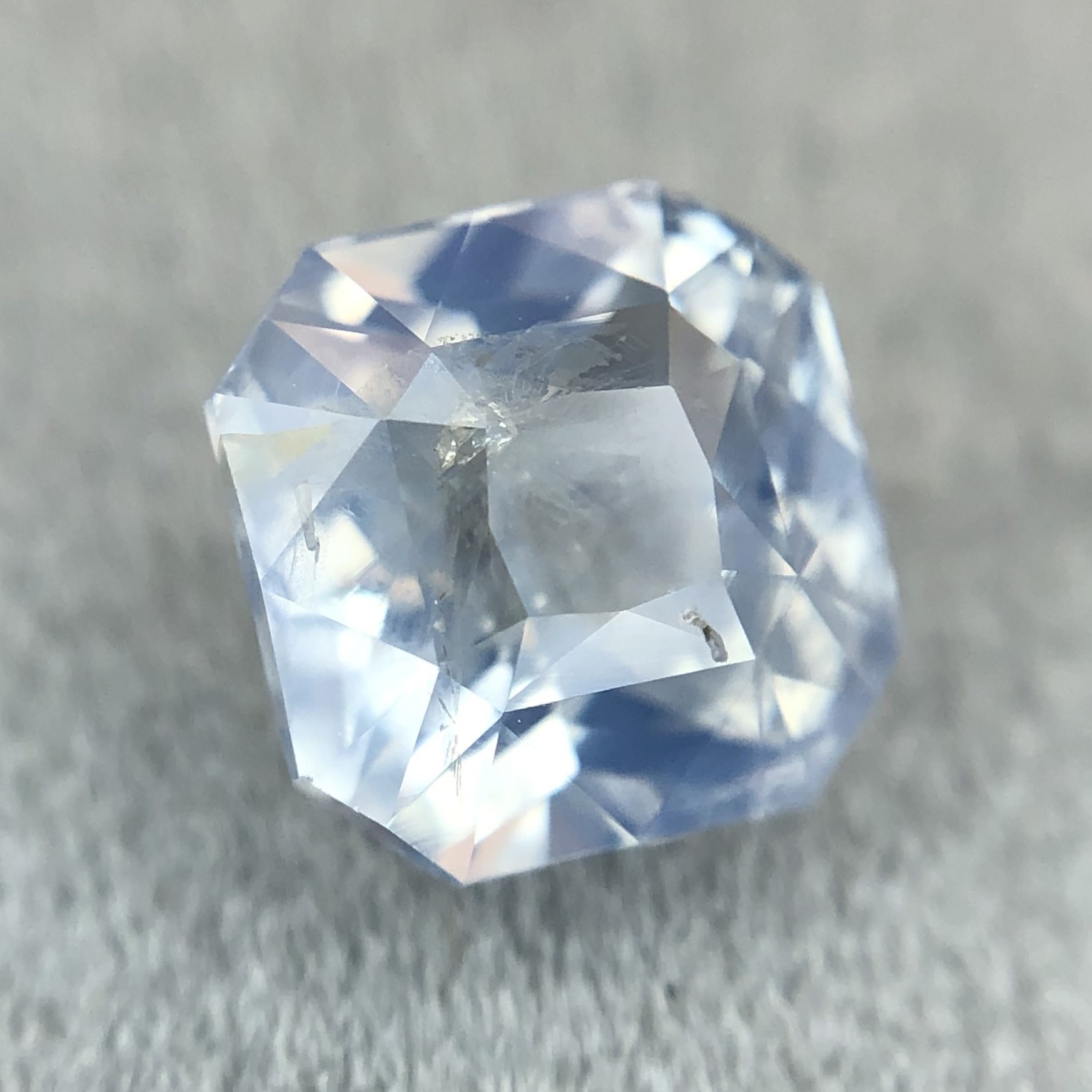 2.52ct Radiant Brilliant Cut Sapphire