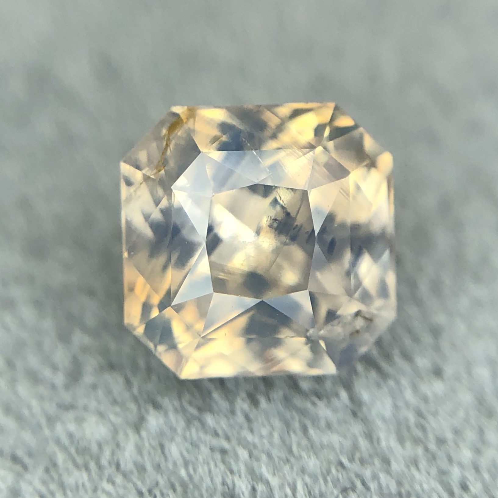 1.28ct Radiant Brilliant Cut Sapphire