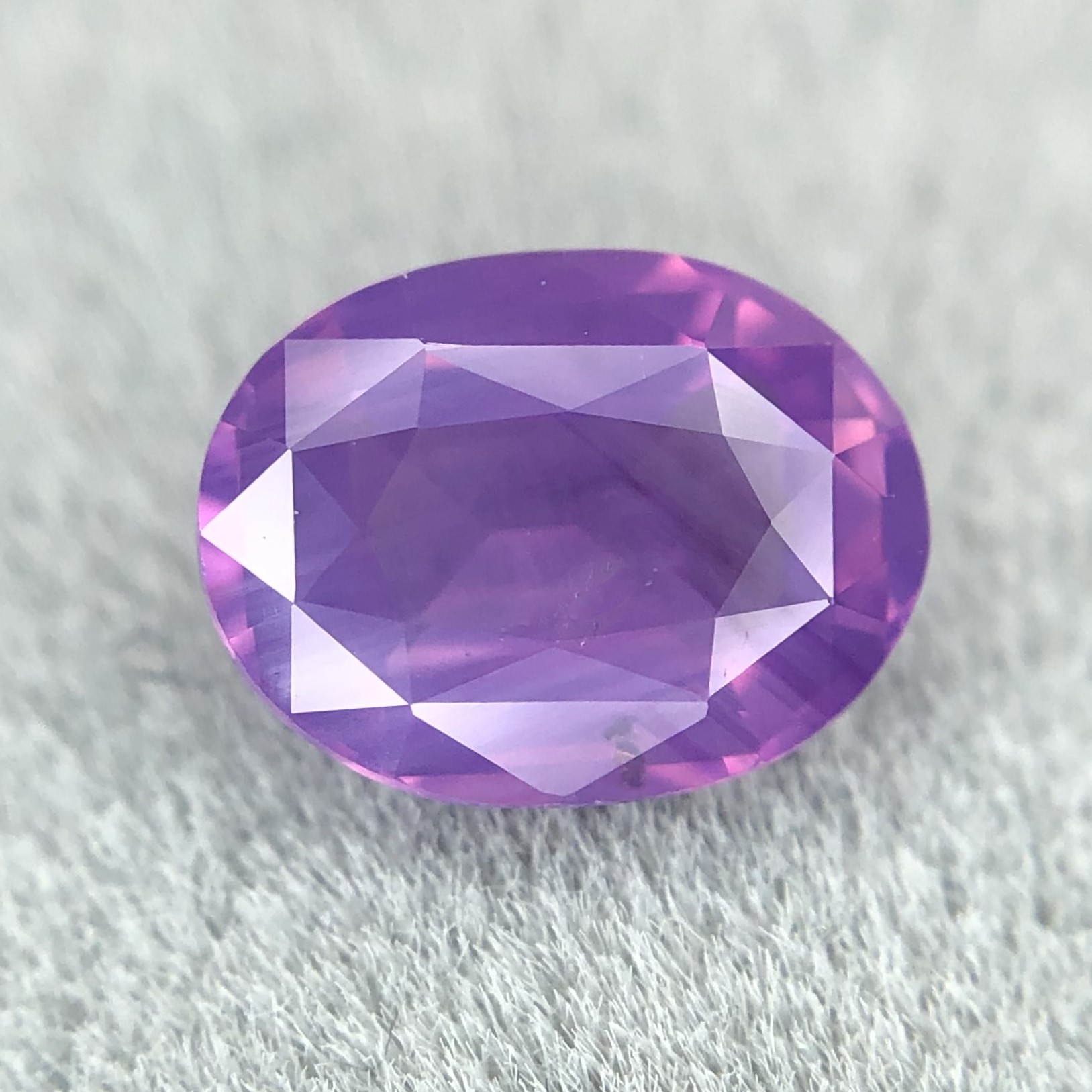 1.01ct Oval Mixed Cut Sapphire