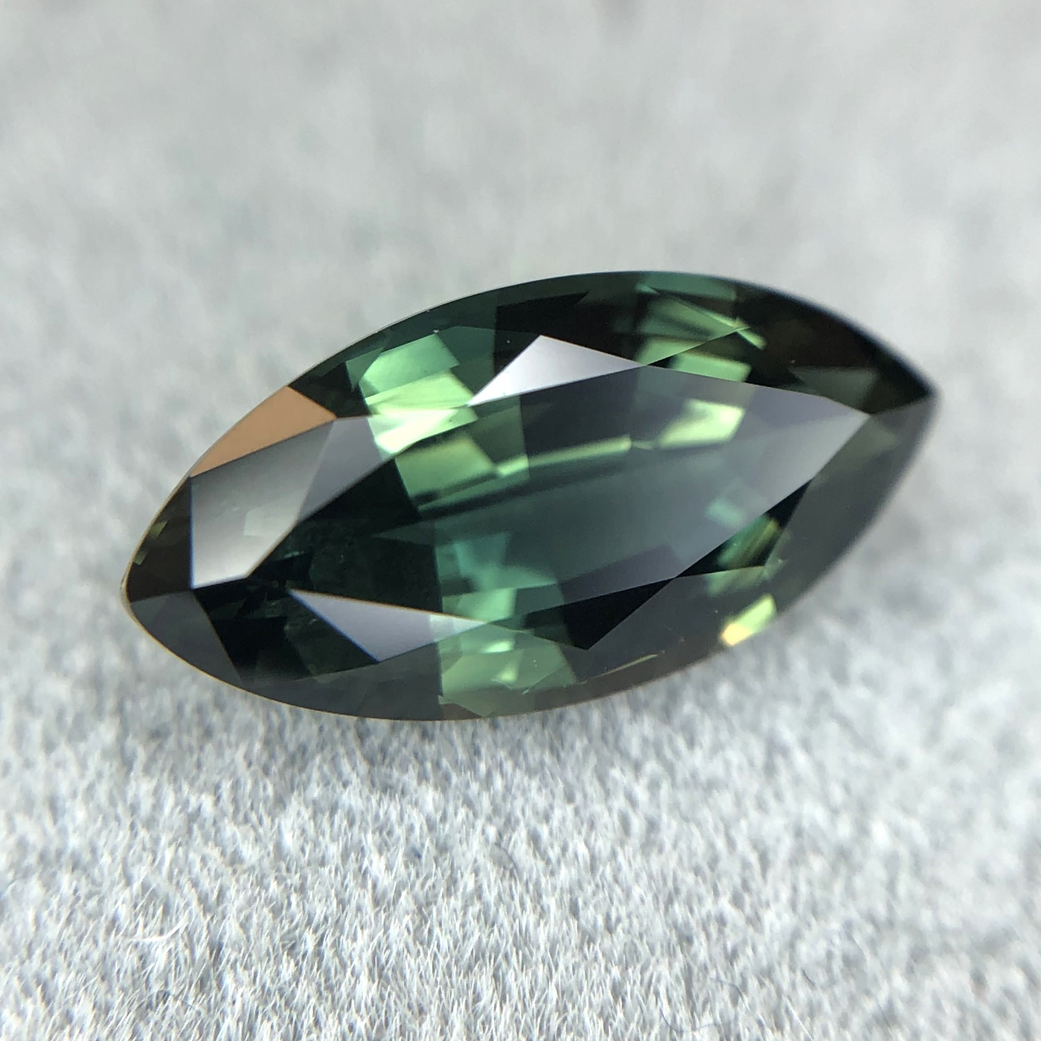 2.23ct Marquise Mixed Cut Sapphire