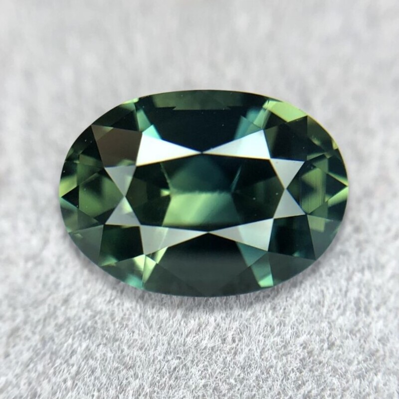 2.04ct Oval Mixed Cut Sapphire